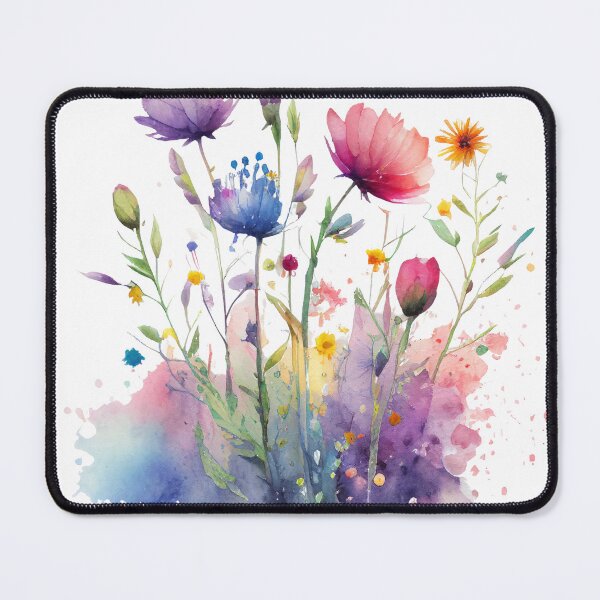 Item preview, Garden heady colors, watercolor, flowers, designed and sold by sbsteam2000.