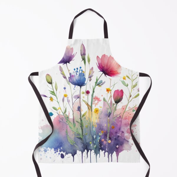 Item preview, Garden heady colors, watercolor, flowers, designed and sold by sbsteam2000.