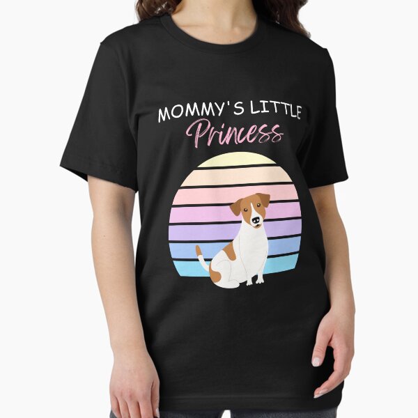 Item preview, Mommy's Little Princess - Cute Jack Russell Spoiled Dog Mom designed and sold by PurpleTeeShack.