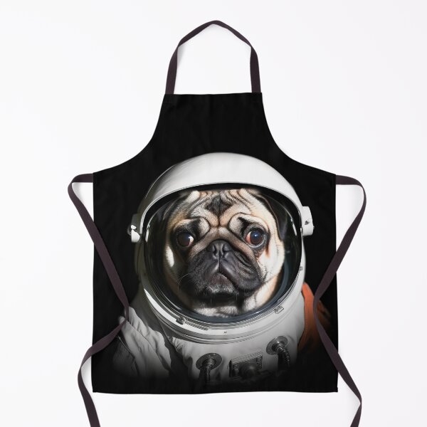 Item preview, Space pug Willi designed and sold by Pixelboys.