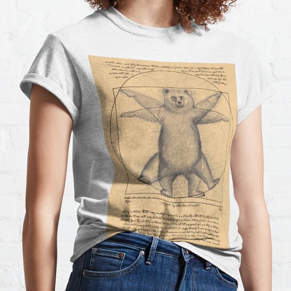 The vitruvian bear Classic T-Shirt