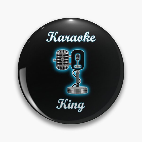 Item preview, Karaoke King Blue Glowing Microphone  designed and sold by Deborah Camp.
