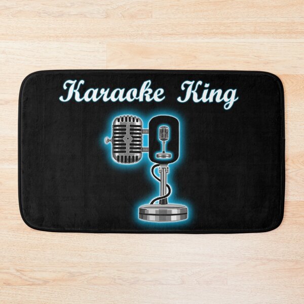 Item preview, Karaoke King Blue Glowing Microphone  designed and sold by Deborah Camp.