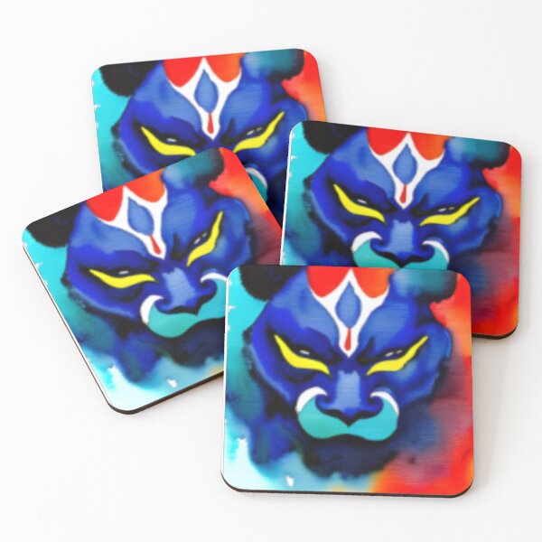 Item preview, neon animal face designed and sold by SpawnofSutur.
