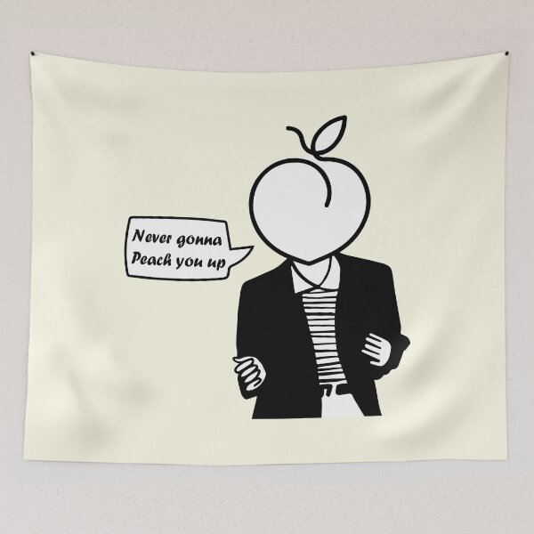 Item preview, Never gonna peach you up designed and sold by rolito86.