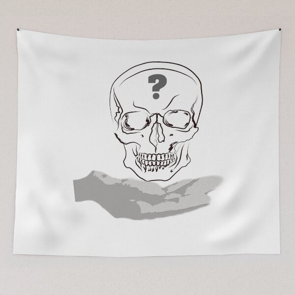 Item preview, A human head with a question mark on an arm designed and sold by Bigrow.