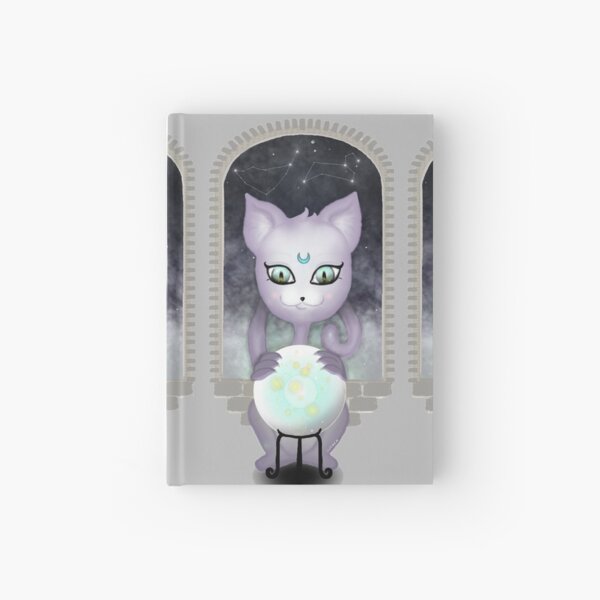 Mystic Miku | Crystal Ball & Zodiac | Light Grey Hardcover Journal