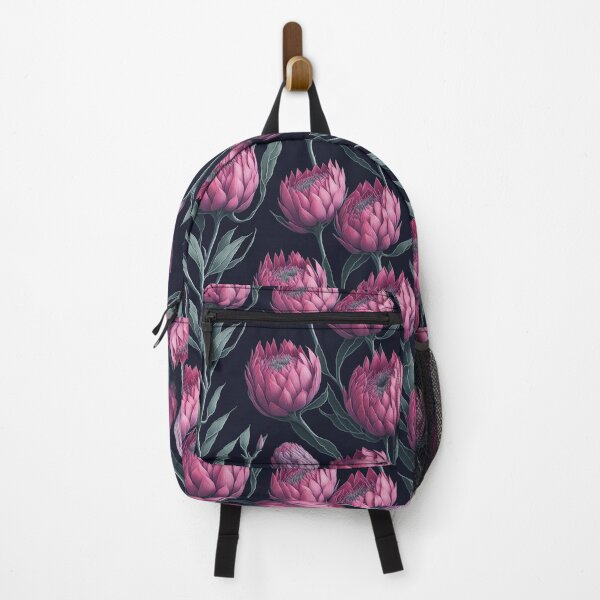 Item preview, Protea Flower Seamless Pattern | South Africa National Flower | National Sport Symbol | King Protea designed and sold by d247.