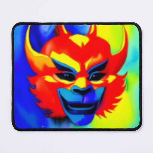 Item preview, neon colour animal face designed and sold by SpawnofSutur.