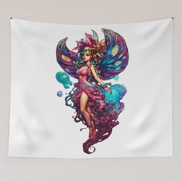 Item preview, Victorian-inspired Fairy Girl Illustration designed and sold by Patrick Brodeur.