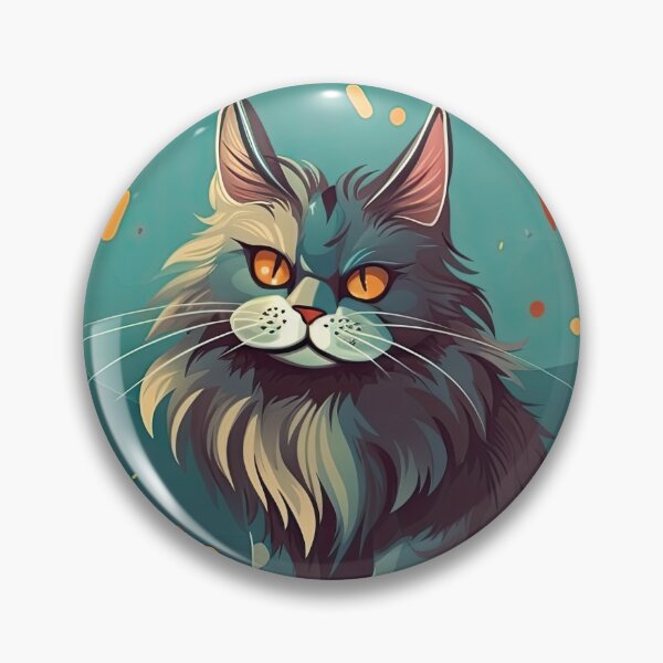 Item preview, Blue Mainecoon Birthday Cat designed and sold by chinnyuee.