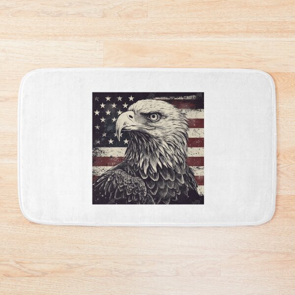 Item preview, Patriotic eagle designed and sold by Rosaliartbook.
