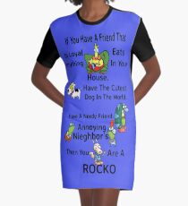 Your A Rocko Graphic T-Shirt Dress