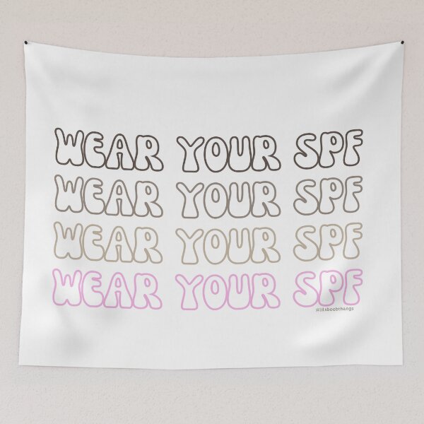 Item preview, Wear your SPF, wear your sunscreen, spf daily, v12 | lilsboobthangs designed and sold by lilsboobthangs.