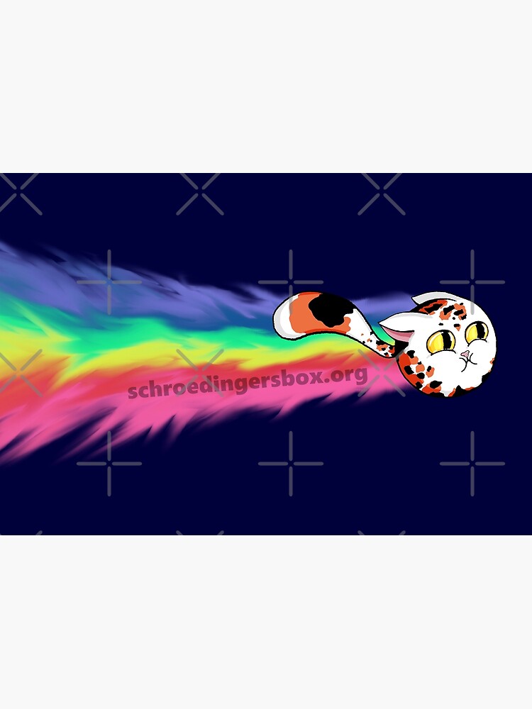 Thumbnail 3 von 3, Notizbuch, fliegende Kugel-Katze designt und verkauft von Boxcats.