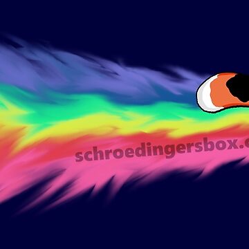 Vorschaubild zum Design fliegende Kugel-Katze von Schrödingers Box