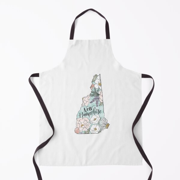 Item preview, Hand drawn New Hampshire Floral designed and sold by Selena Ashley Designs.