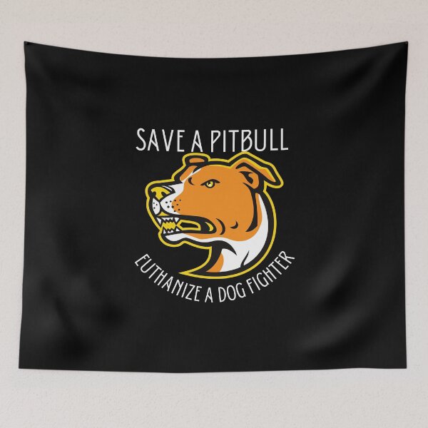 Item preview, save a pitbull euthanize a dog fighter designed and sold by TThousand.