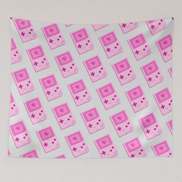 Item preview, Retro gaming in pink, back to the 90s designed and sold by liveinpaper.