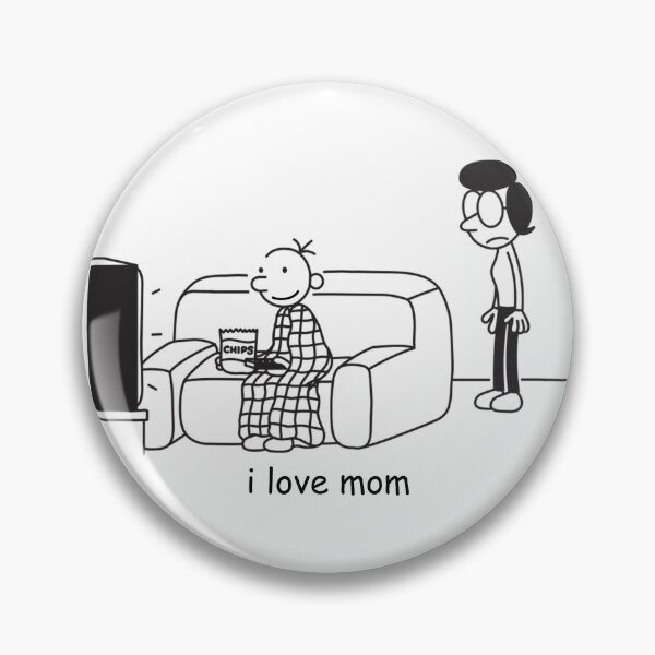 Item preview, WIMPY KID GAMING I LOVE MOM designed and sold by cheapfan.