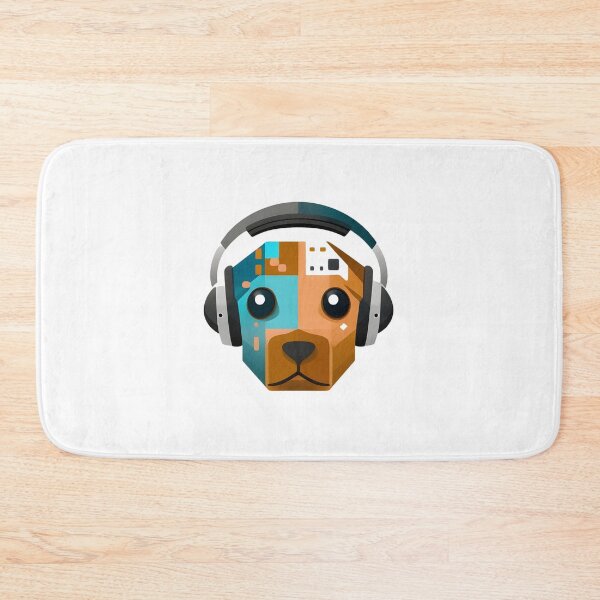 Item preview, Dog in the music designed and sold by Siamcatshop.
