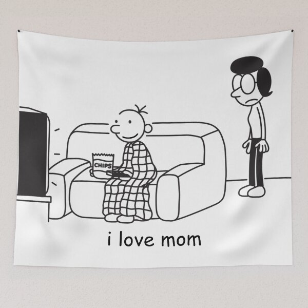 Item preview, WIMPY KID GAMING I LOVE MOM designed and sold by cheapfan.