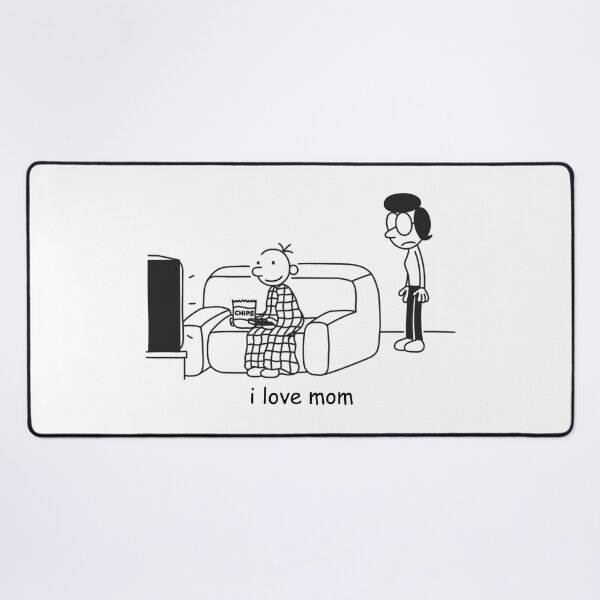 Item preview, WIMPY KID GAMING I LOVE MOM designed and sold by cheapfan.