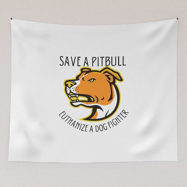 Item preview, save a pitbull euthanize a dog fighter designed and sold by TThousand.