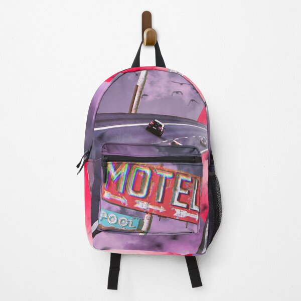 Item preview, Surreal road traffic scene with motel sign designed and sold by Lynette Dobson.