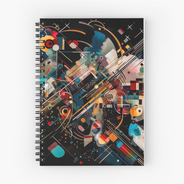 Item preview, Surrealist Dreamscape Abstract Painting Inspired by Kandinsky designed and sold by Juuskus.
