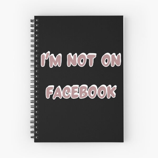 Item preview, Facebook social media funny quote tshirt and apparel custom design designed and sold by EmpiredesignCA.