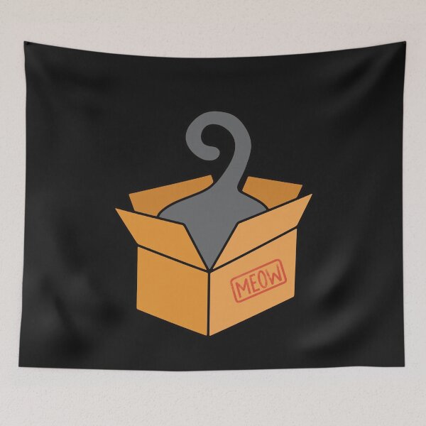 Item preview, Cat Playing in Cardboard Box designed and sold by murialbezanson.