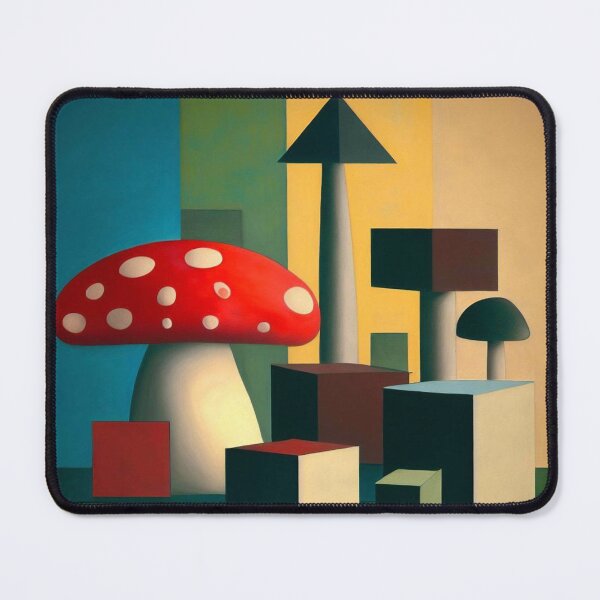 Item preview, Cubist Mushroom designed and sold by Donkey's Salad.
