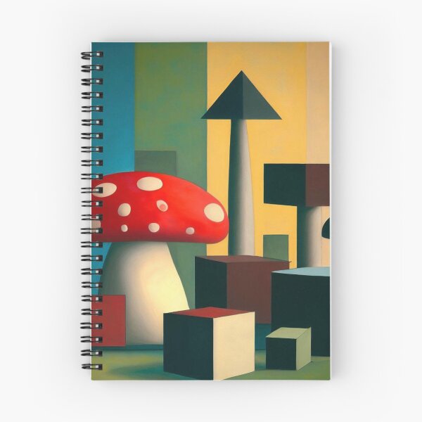 Item preview, Cubist Mushroom designed and sold by Donkey's Salad.