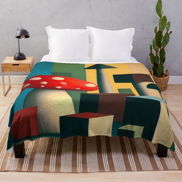 Item preview, Cubist Mushroom designed and sold by Donkey's Salad.