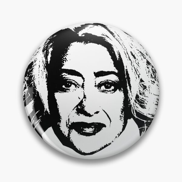 Item preview, Zaha Hadid - Illustration face designed and sold by SLGA-Designs.