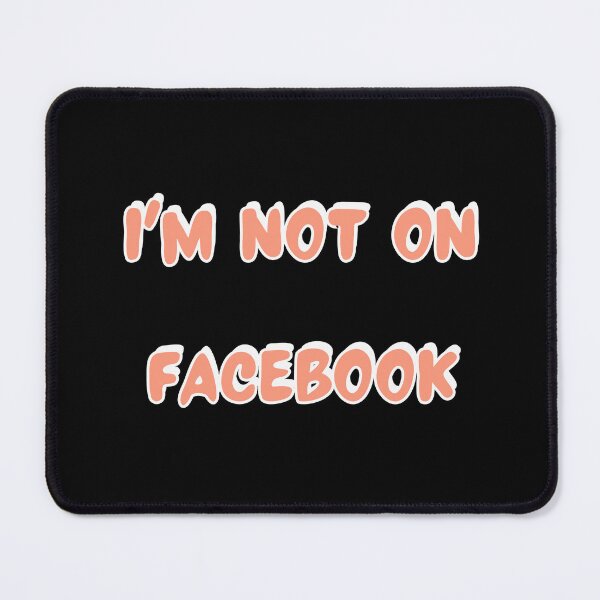 Item preview, Facebook social media funny quote tshirt and apparel custom design designed and sold by EmpiredesignCA.