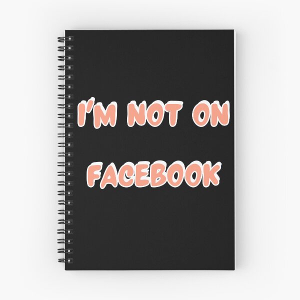Item preview, Facebook social media funny quote tshirt and apparel custom design designed and sold by EmpiredesignCA.