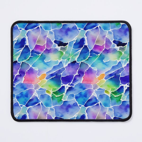Item preview, Gemstone Dreams: Elegant Quartz-inspired Seamless Design, Watercolor designed and sold by Girly-Universe.