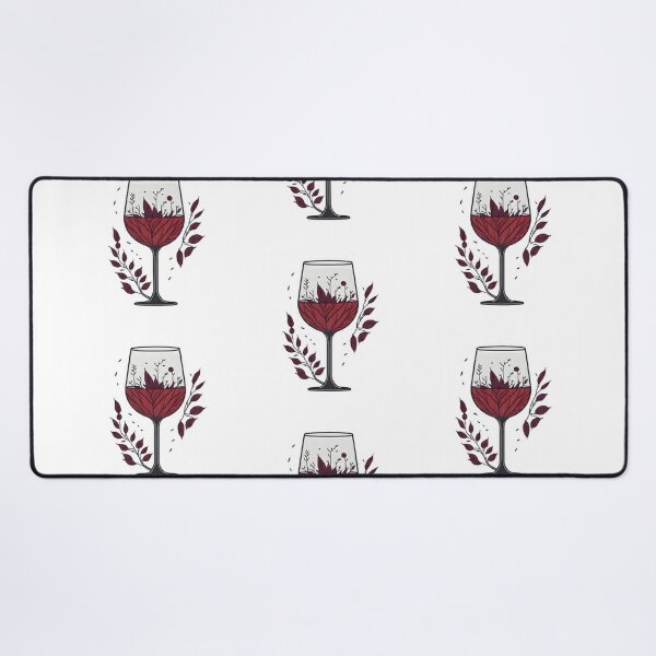 Aesthetic Boho Wine Glass Art Board Print for Sale by Cravio