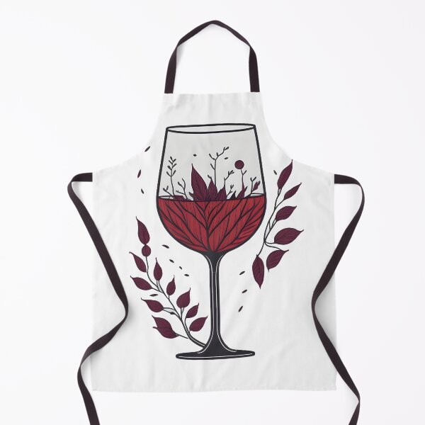 Item preview, Aesthetic Boho Wine Glass designed and sold by Cravio.