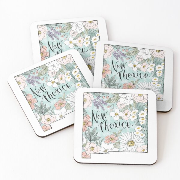 Item preview, Hand drawn New Mexico Floral designed and sold by Selena Ashley Designs.