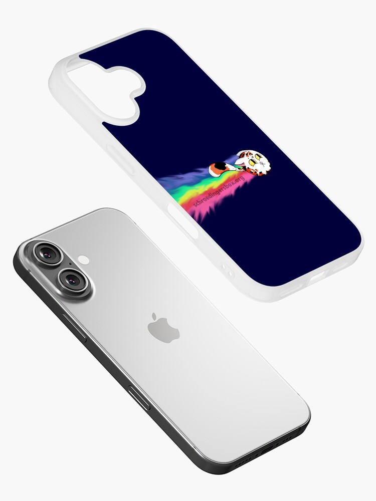 Thumbnail 2 von 5, iPhone-Hülle, fliegende Kugel-Katze designt und verkauft von Boxcats.