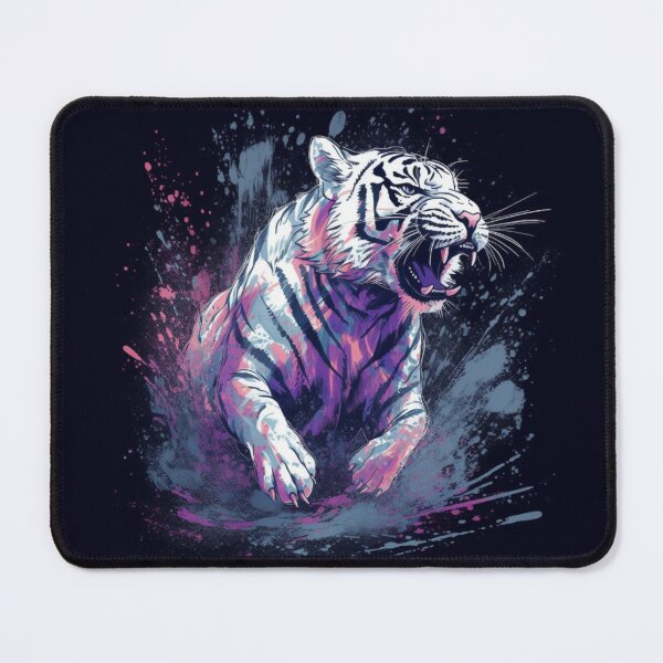Item preview, Pure White Tiger designed and sold by letsgetinspired.