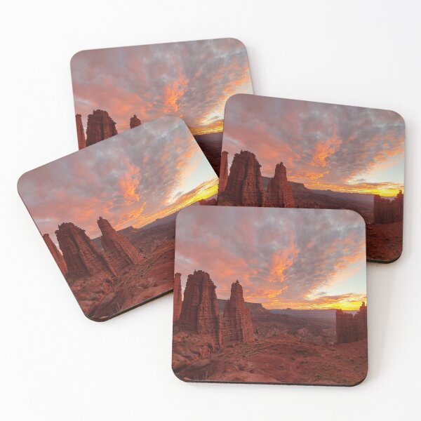 Item preview, Fisher Towers Utah Sunset designed and sold by KColson.