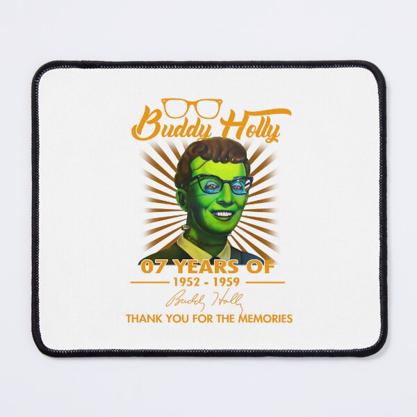 Item preview, Buddy holly 07 years of 1952 1959 thank you for the memories signature designed and sold by ShirleyBr99.
