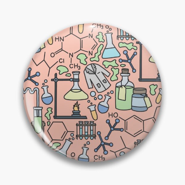Item preview, chemistry print - peach designed and sold by maddiansl.