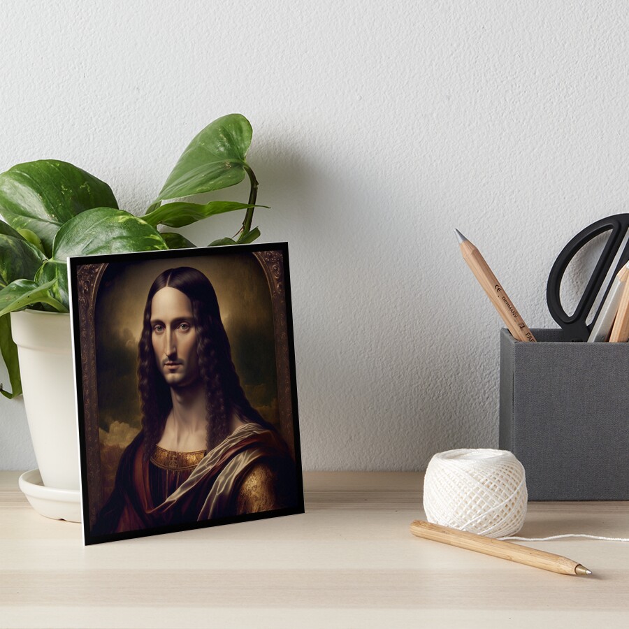 Da Vinci Mona Lisa Ikea Markerad Mona Lisa Jesus Christ Mona Lisa