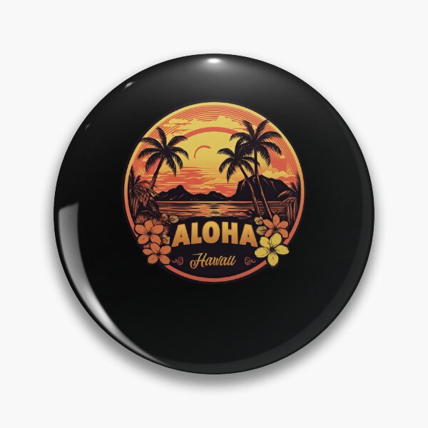 Item preview, Puesta de sol en hawaii con diseño oscuro designed and sold by TeePulseMania.