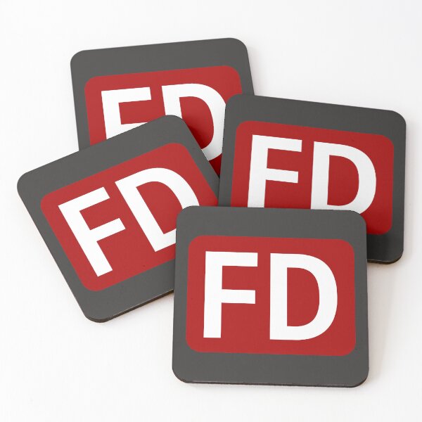 Item preview, FD Initials designed and sold by Jeallan Designs.